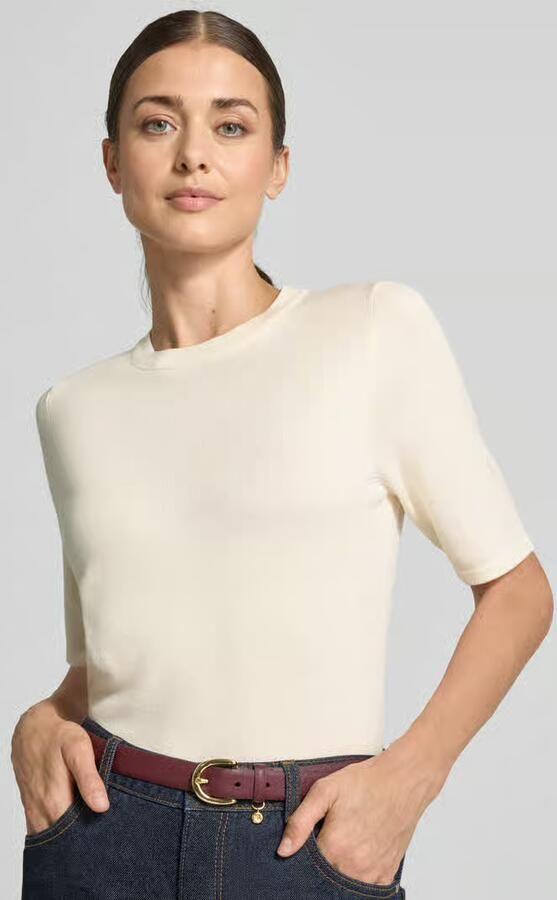 Ichi regular fit trui in brei-look model "LULS"