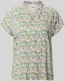 Ichi relaxed fit blouse van viscosemix model 'Aya'