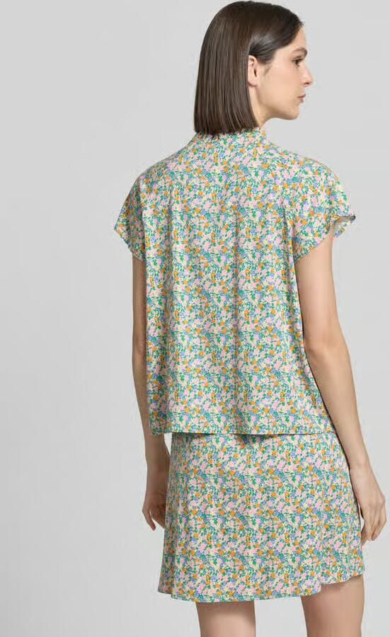 Ichi relaxed fit blouse van viscosemix model 'Aya' - Foto 2