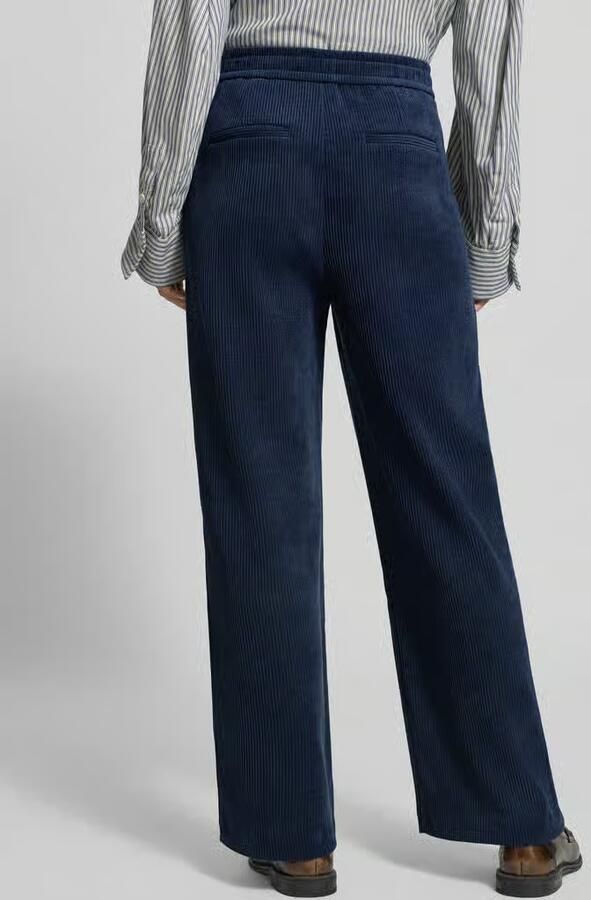 Ichi relaxed fit corduroy broek met stretch model 'KATE' - Foto 2