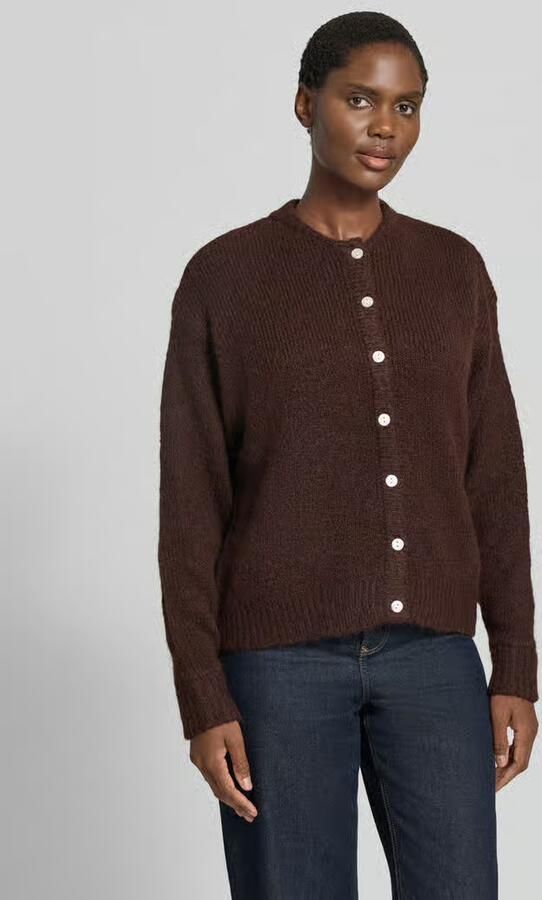 Ichi relaxed fit gebreid jack met wol model 'Belablue' - Foto 3