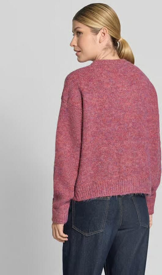 Ichi relaxed fit gebreid jack met wol model 'Belablue' - Foto 3