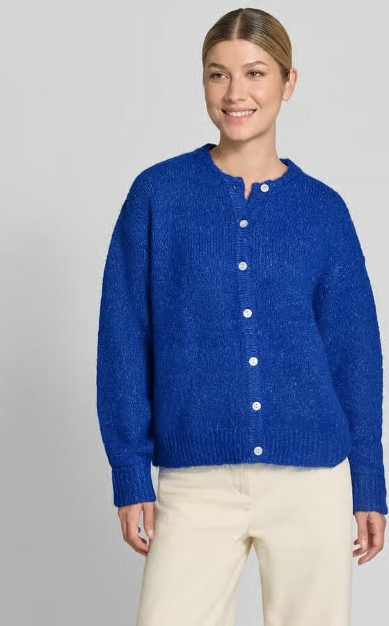 Ichi relaxed fit gebreid jack met wol model 'Belablue' - Foto 2