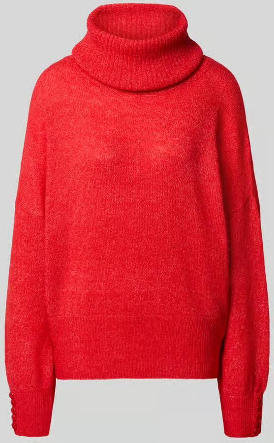 Ichi relaxed fit gebreide pullover met col model 'IHKAMARA'
