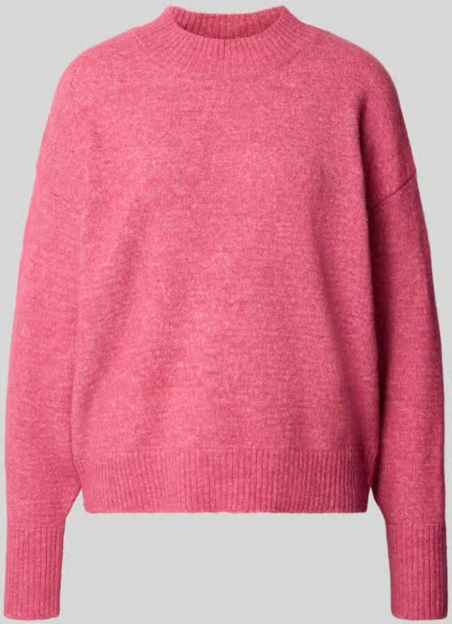 Ichi relaxed fit gebreide pullover met wol model 'Sage'