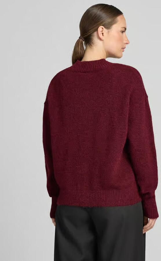 Ichi relaxed fit gebreide pullover met wol model 'Sage' - Foto 3