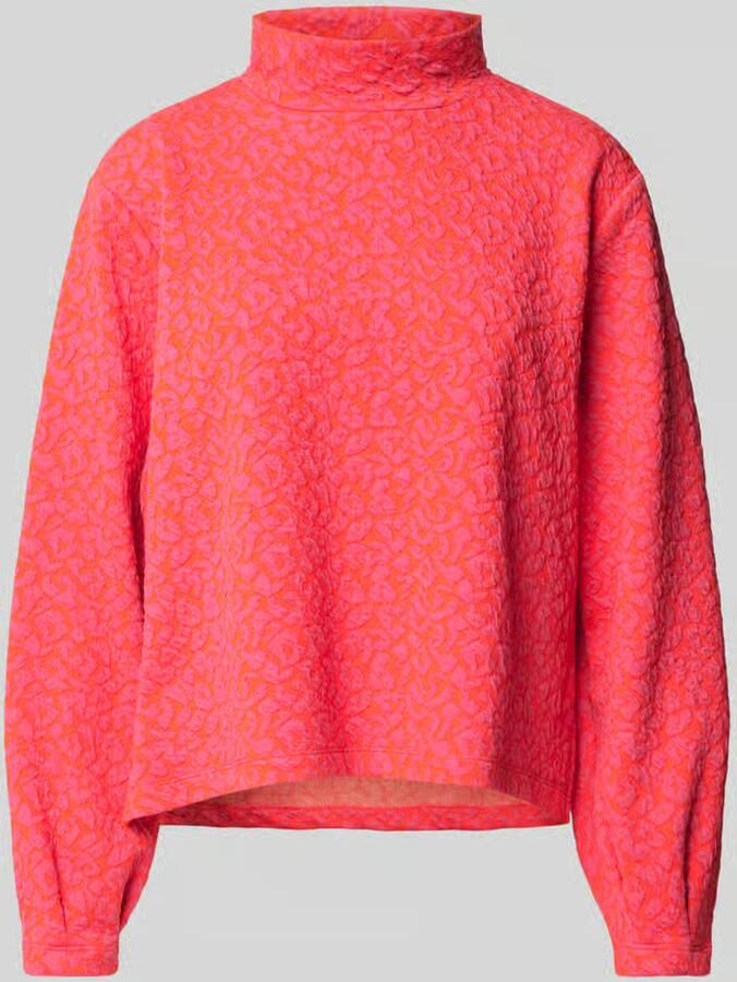 Ichi Shirt met opstaande kraag en viscose model 'HOELLY' - Foto 4