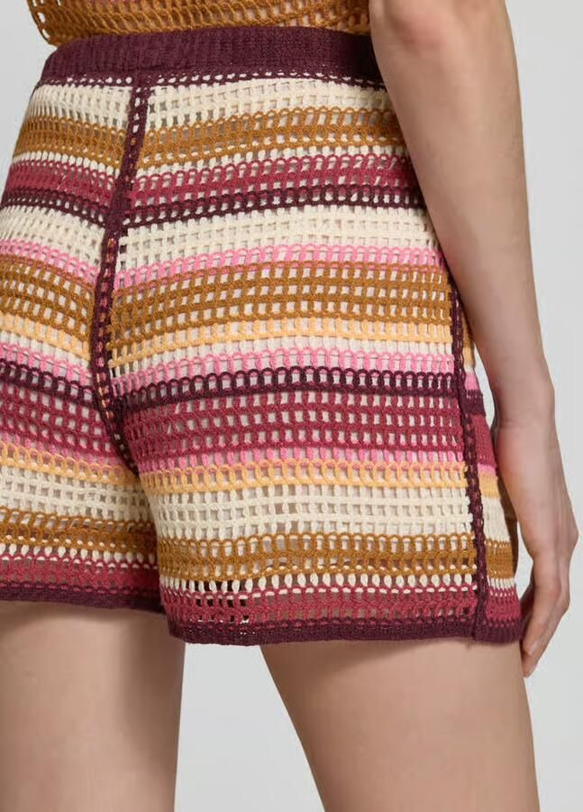 Ichi Shorts in all-over look model 'ORIANA'