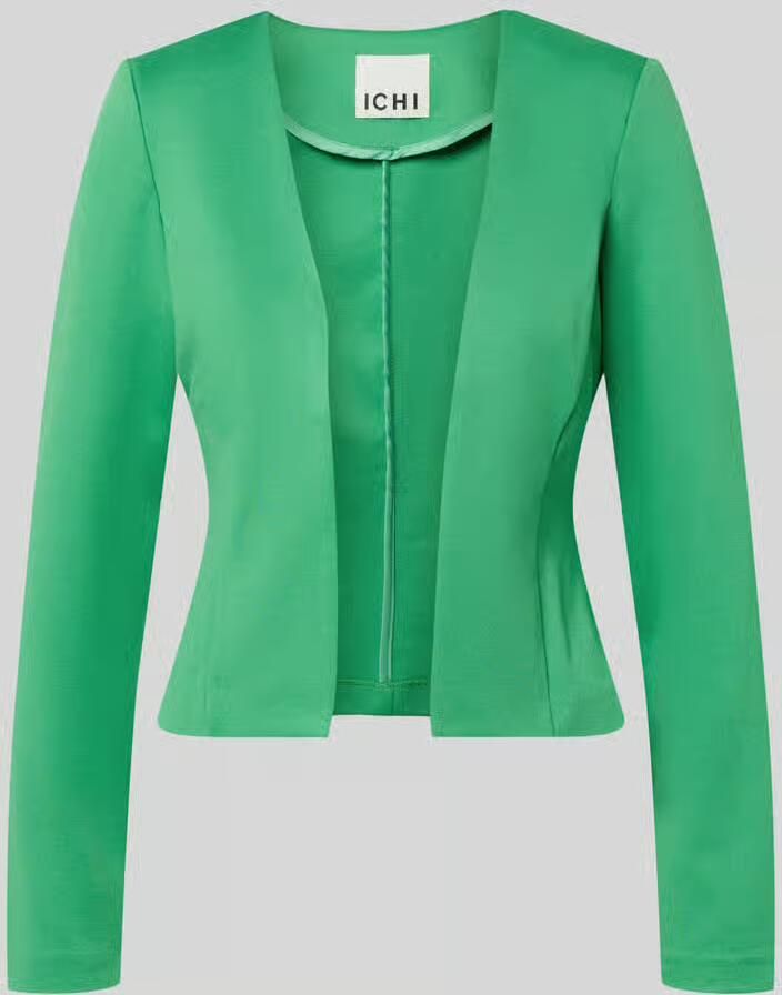 Ichi Slim fit blazer in open pasvorm model 'KATE'
