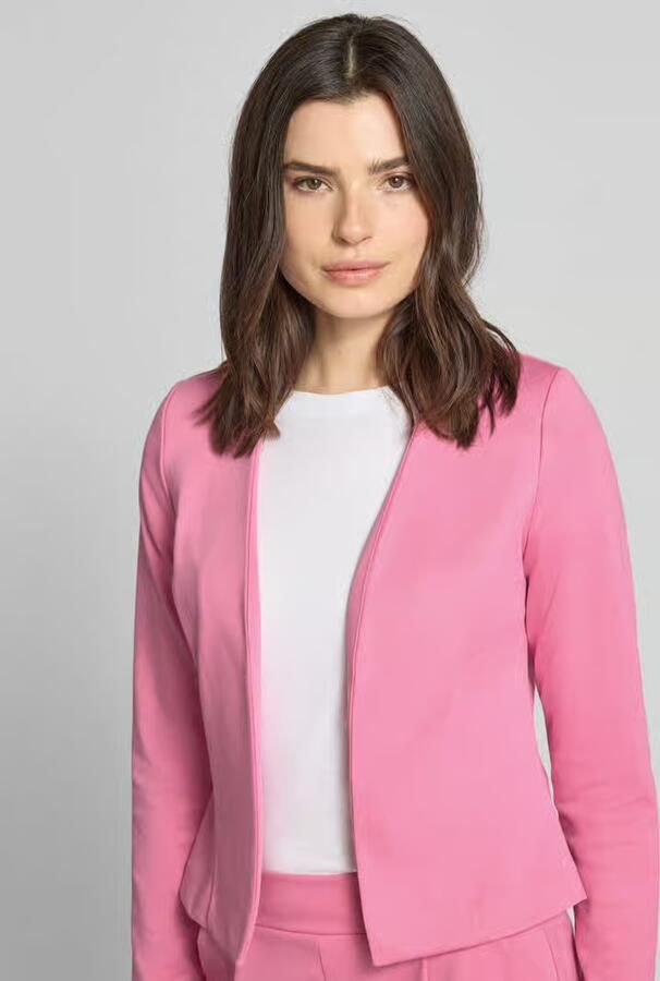 Ichi slim fit blazer in open pasvorm model 'KATE'