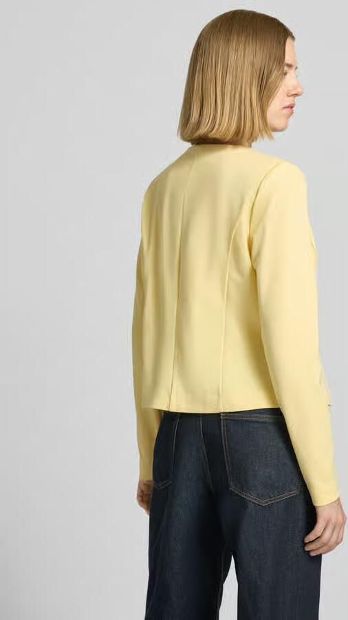 Ichi slim fit blazer in open pasvorm model 'KATE'