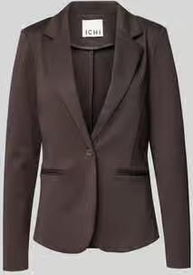 Ichi Slim fit blazer met paspelzakken model 'KATE' - Foto 6