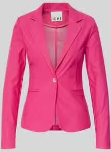 Ichi Slim fit blazer met paspelzakken model 'KATE'