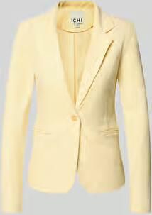 Ichi Slim fit blazer met paspelzakken model 'KATE'