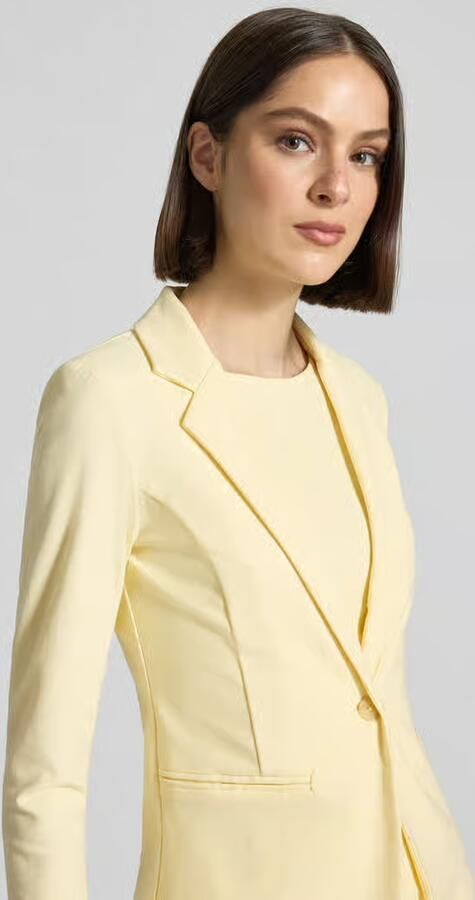 Ichi Slim fit blazer met paspelzakken model 'KATE'