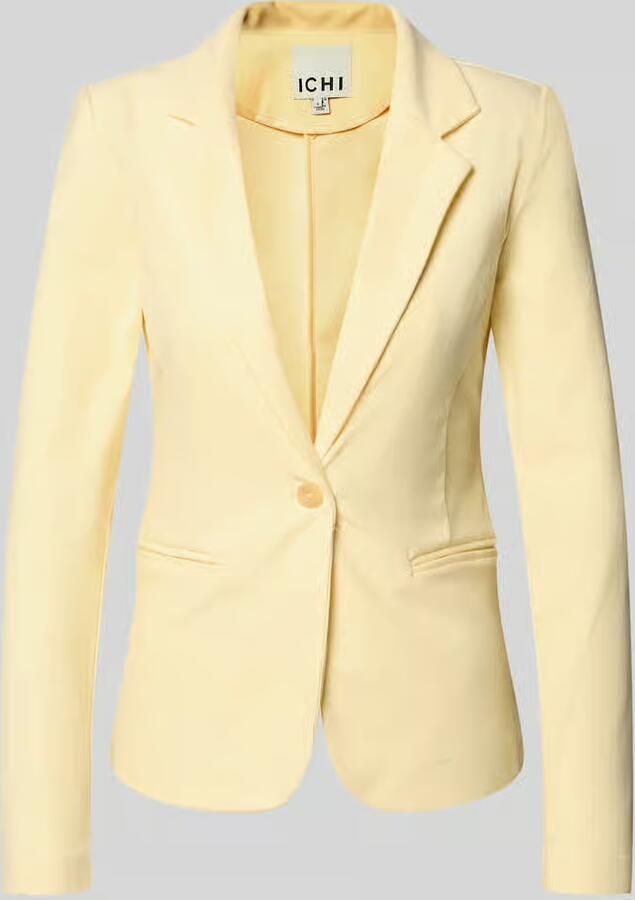 Ichi Slim fit blazer met paspelzakken model 'KATE' - Foto 2