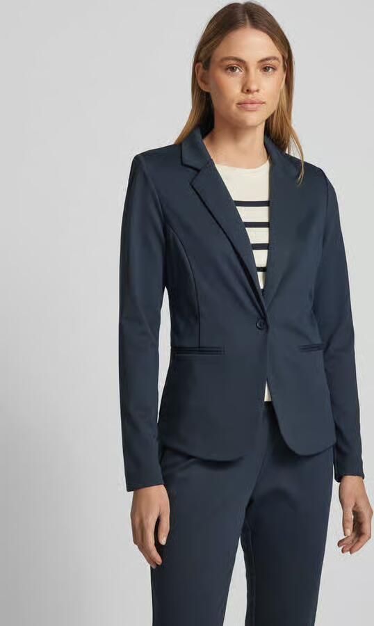 Ichi Dames Blazer Herfst Winter Collectie Blue Dames - Foto 7