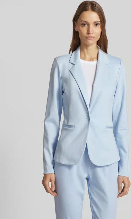 Ichi Slim fit blazer met paspelzakken model 'KATE' - Foto 5