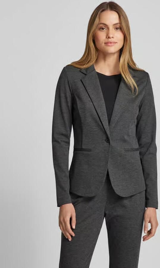 Ichi Dames Blazer Herfst Winter Collectie Gray Dames - Foto 5