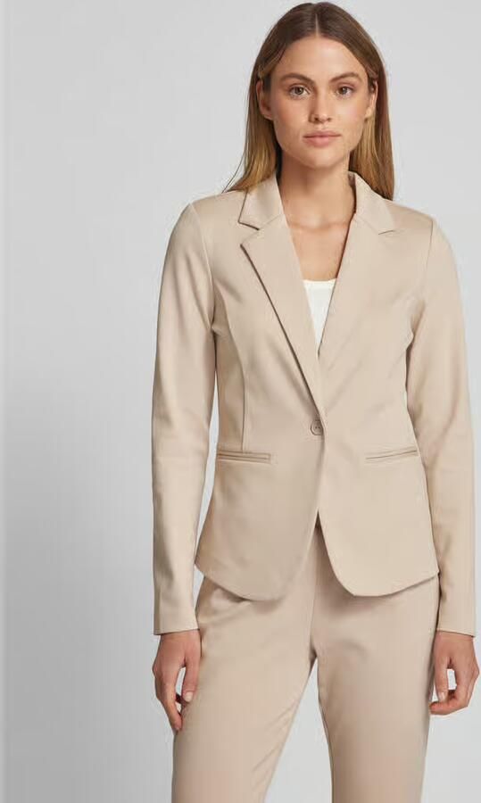 Ichi Slim fit blazer met paspelzakken model 'KATE' - Foto 8