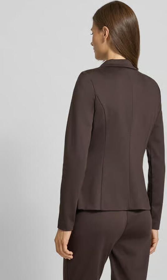 Ichi Slim fit blazer met paspelzakken model 'KATE' - Foto 7