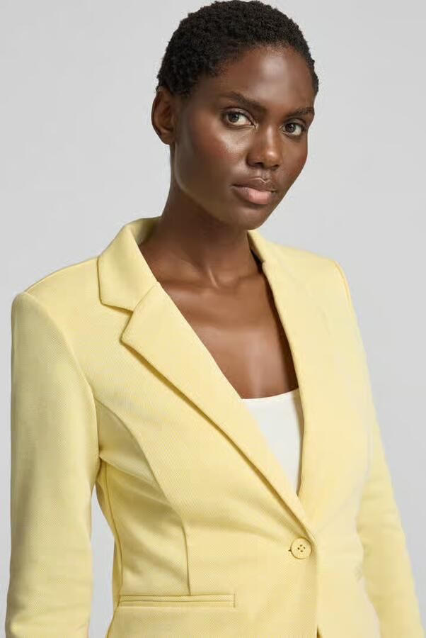 Ichi slim fit blazer met paspelzakken model 'KATE PIQUE' - Foto 2