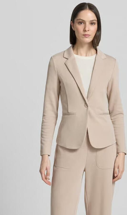Ichi Blazer met reverskraag en structuurmotief model 'KATE' - Foto 3