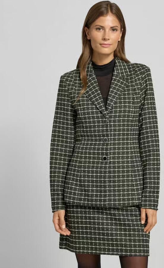 Ichi Slim fit blazer met reverskraag model 'KATE' - Foto 2