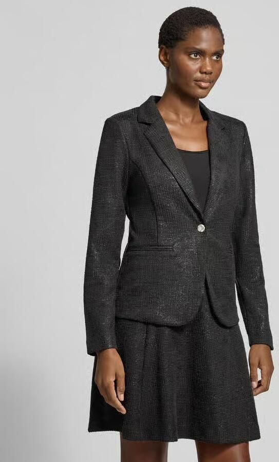 Ichi Slim fit blazer met reverskraag model 'Kate' - Foto 2