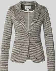 Ichi Slim fit blazer met viscose model 'Kate'