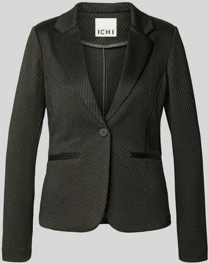 Ichi Slim fit blazer met viscose model 'KATE'