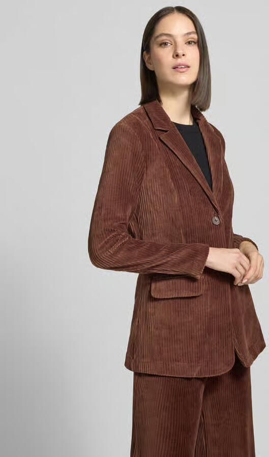 Ichi Slim Fit blazer van corduroy model 'TAMARY' - Foto 3