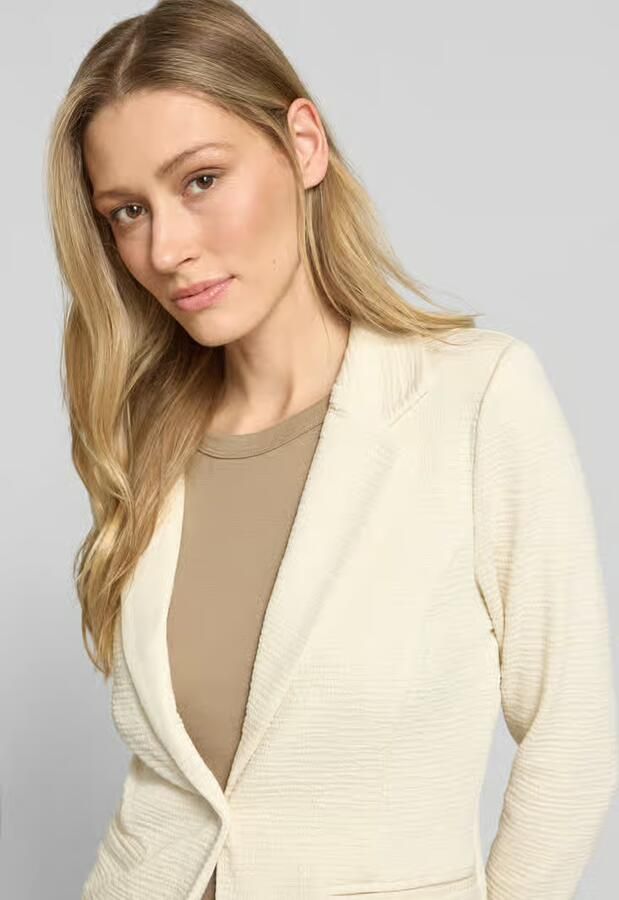 Ichi slim fit blazer van viscosemix model 'KATE LUMINA'