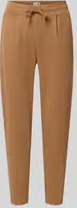 Ichi slim fit broek met viscose model 'KATE'