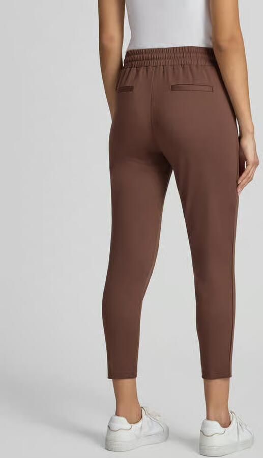 Ichi slim fit broek met viscose model 'KATE' - Foto 3