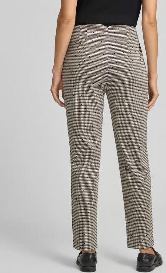 Ichi Slim fit broek met viscose model 'Kate' - Foto 4