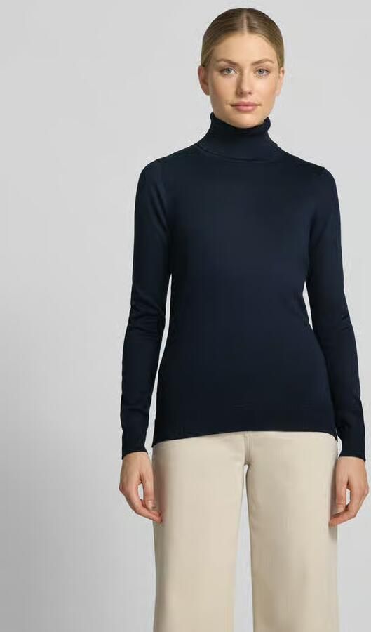 Ichi Slim Fit gebreide pullover van viscosemix model 'IHLULS' - Foto 3