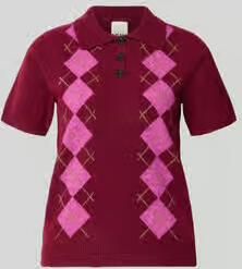 Ichi Slim Fit poloshirt met wol model 'Dasila' - Foto 5