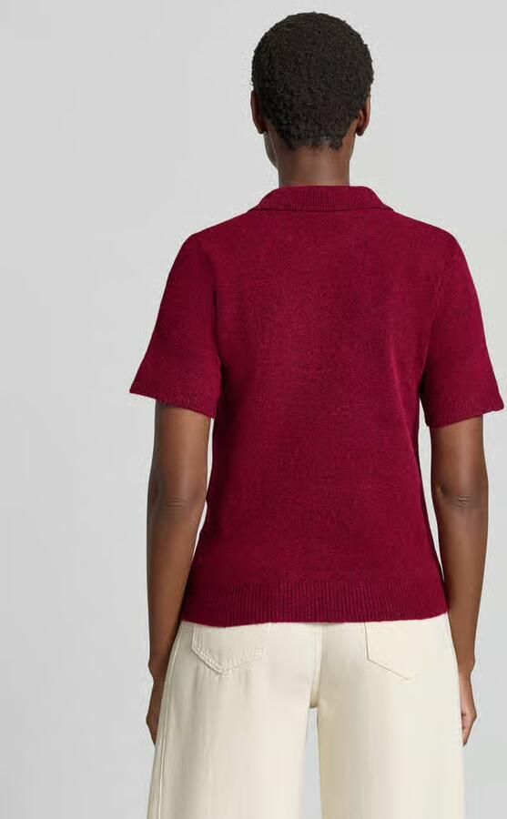 Ichi Slim Fit poloshirt met wol model 'Dasila' - Foto 6