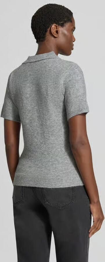 Ichi Slim Fit poloshirt met wol model 'Dasila' - Foto 3