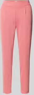 Ichi Slim fit stoffen broek met elastische band model 'Kate' - Foto 2