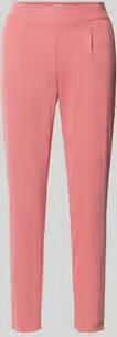 Ichi Slim fit stoffen broek met elastische band Model 'Kate'