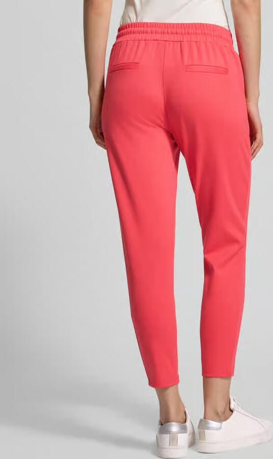Ichi Slim fit stoffen broek Met viscose Model 'Kate' - Foto 3