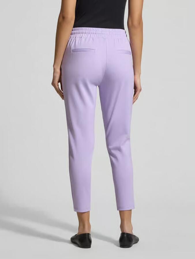Ichi Slim fit stoffen broek Met viscose Model 'Kate' - Foto 2