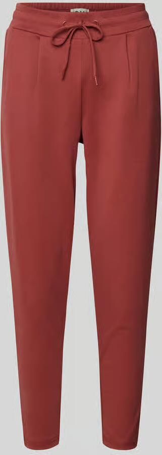 Ichi Stoffen broek met elastische band model 'KATE'