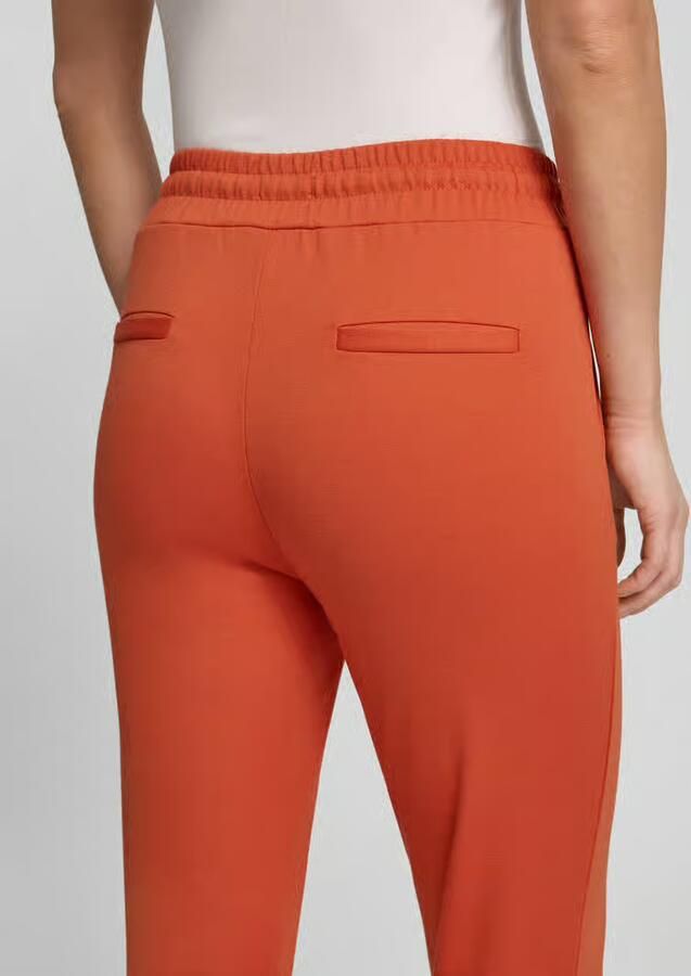 Ichi Stoffen broek met elastische band model 'KATE'