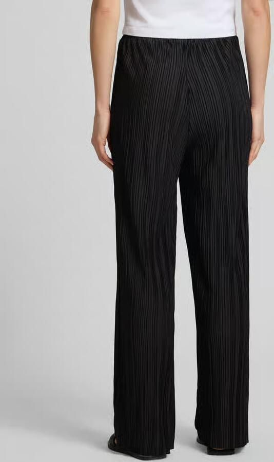 Ichi Stoffen broek met plissévouwen model 'MIKALA' - Foto 4