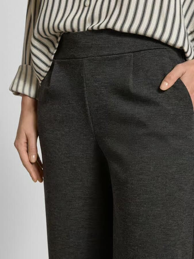 Ichi Bootcut Broek Collectie: Polyester Herfst Winter Gray Dames