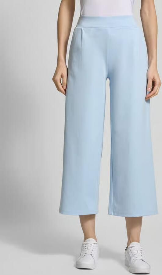 Ichi Wide leg stoffen broek met verkort model 'Kate Sus' - Foto 2