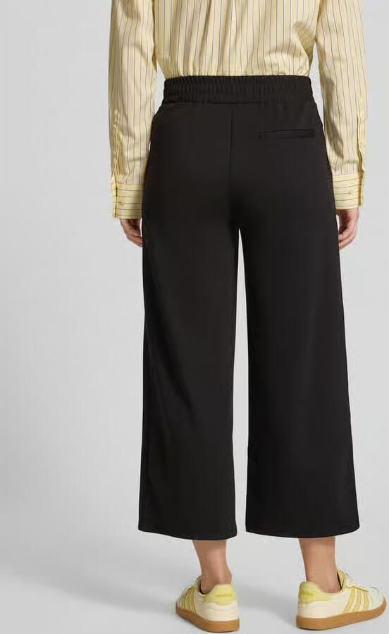 Ichi Zwarte Bootcut Broek Herfst Winter Collectie Black Dames - Foto 5